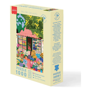 Rompecabezas La Petite Épicerie - Tienda de flores - 1000 piezas