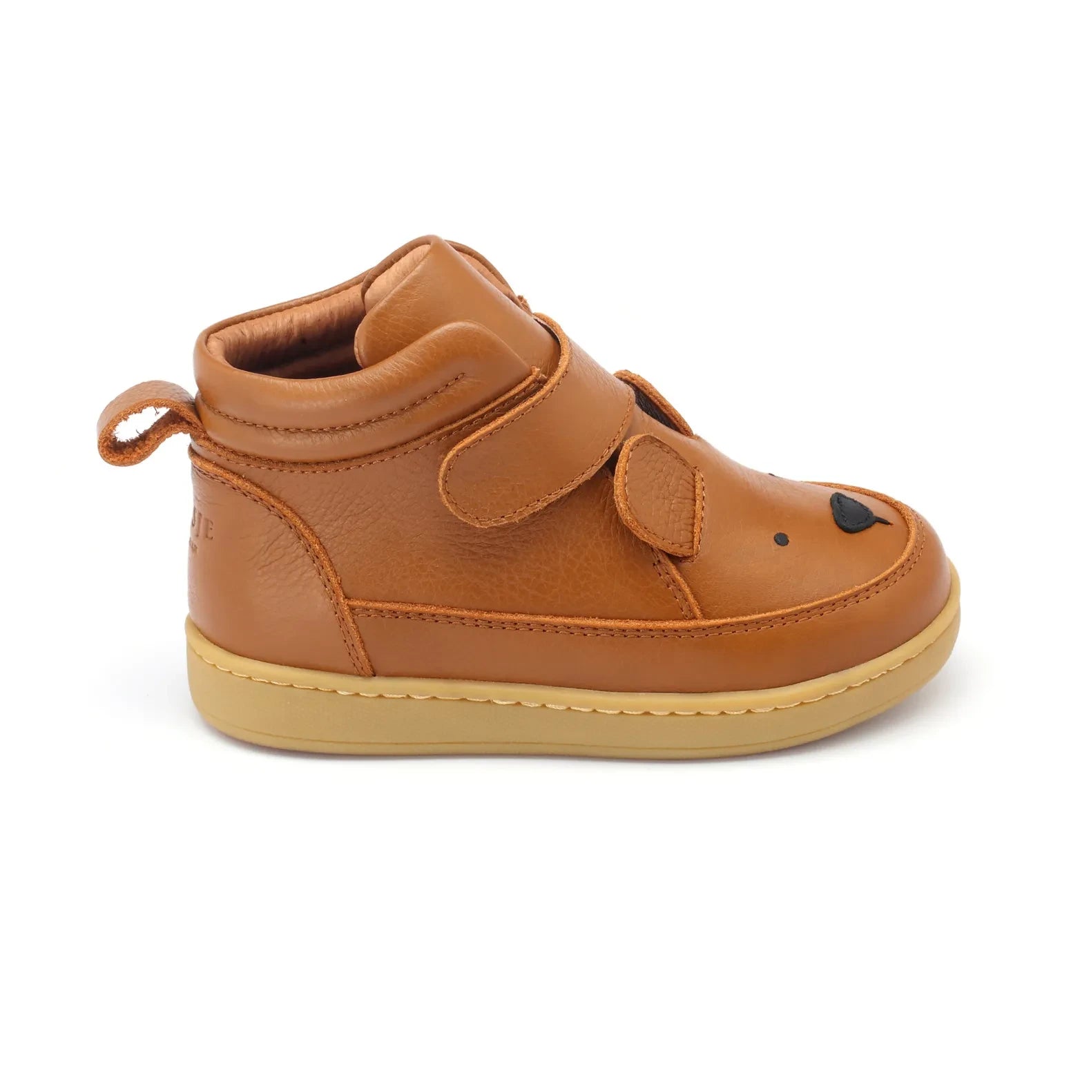 Donsje - Zapatillas deportivas con velcro Mika Bear | Cognac
