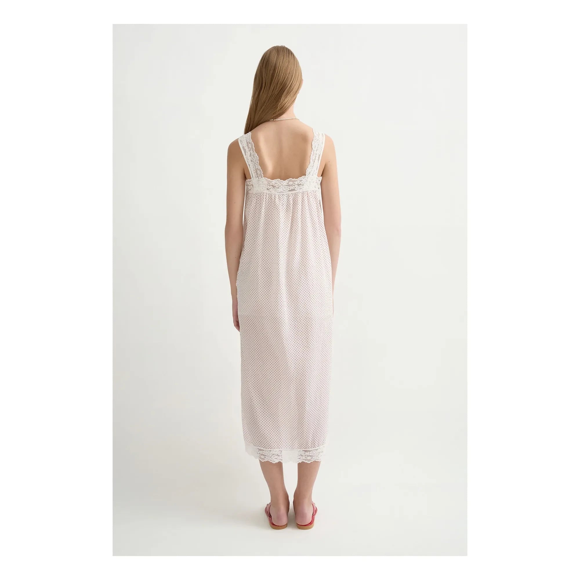 Posse - Vestido Marlowe Pois | Rojo