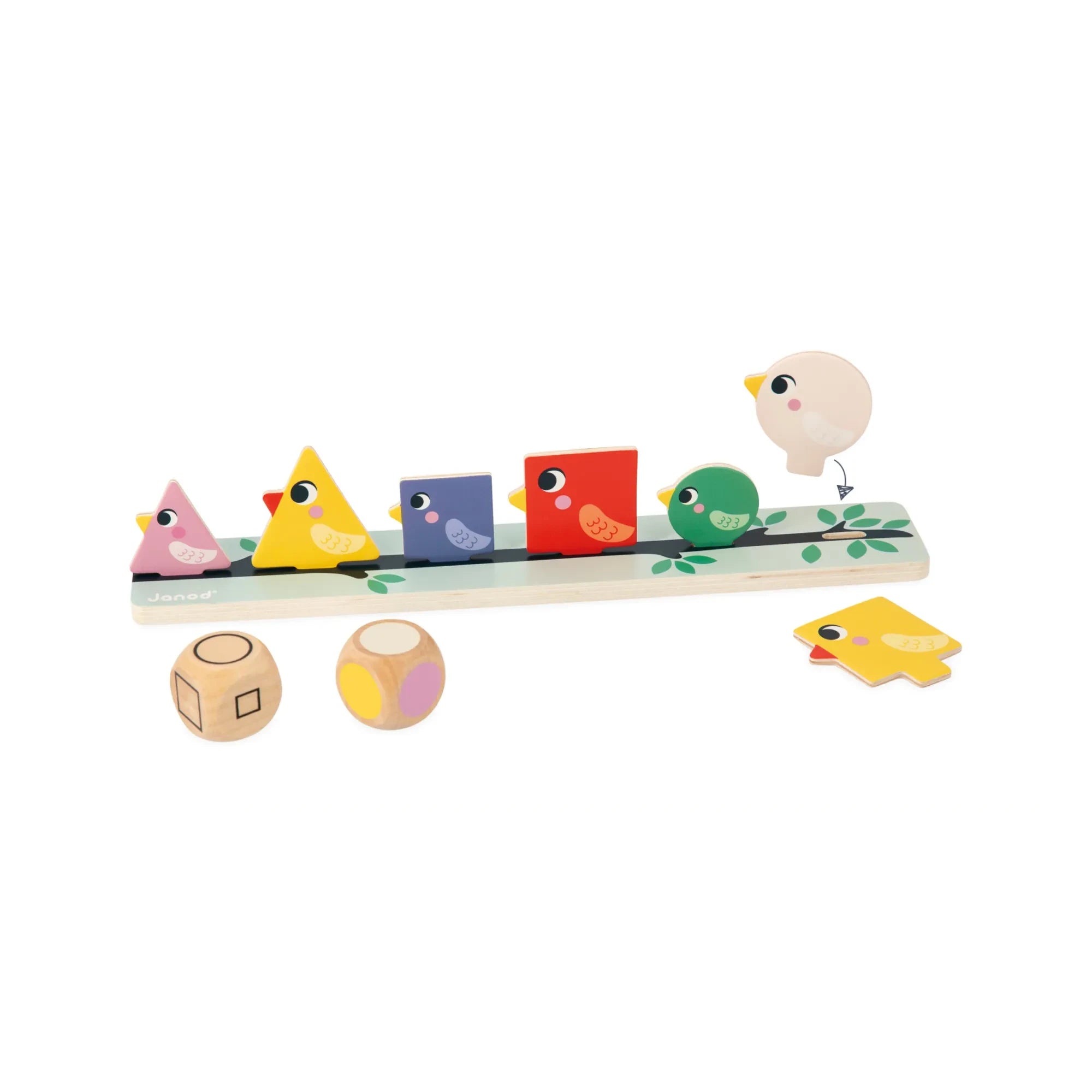 Janod - Juego de clasificar pájaros