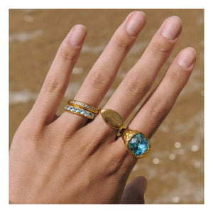Alhaja - Anillo Dolores | Azul