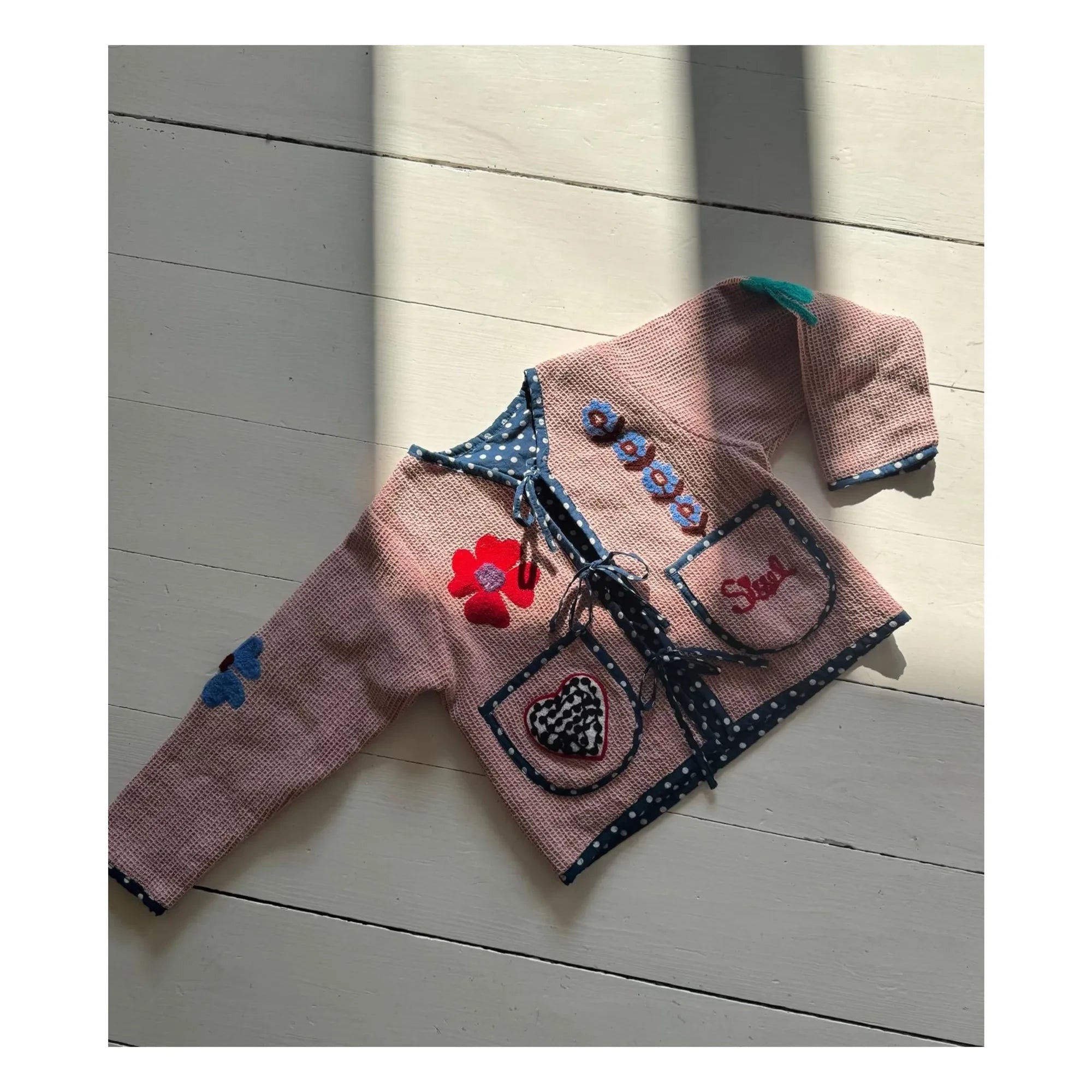 SISSEL EDELBO - Chaqueta de algodón orgánico Clio - Colección infantil | Rosa