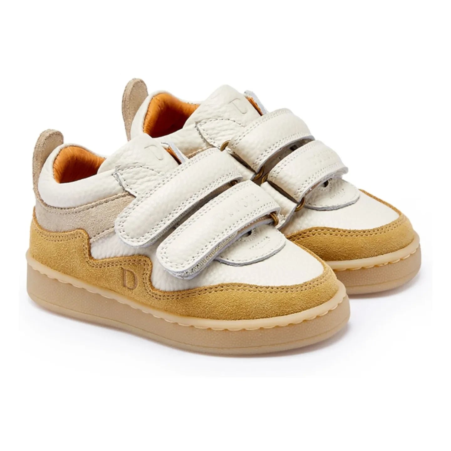 Donsje - Zapatilla de ante Pesio Scratch | Mostaza