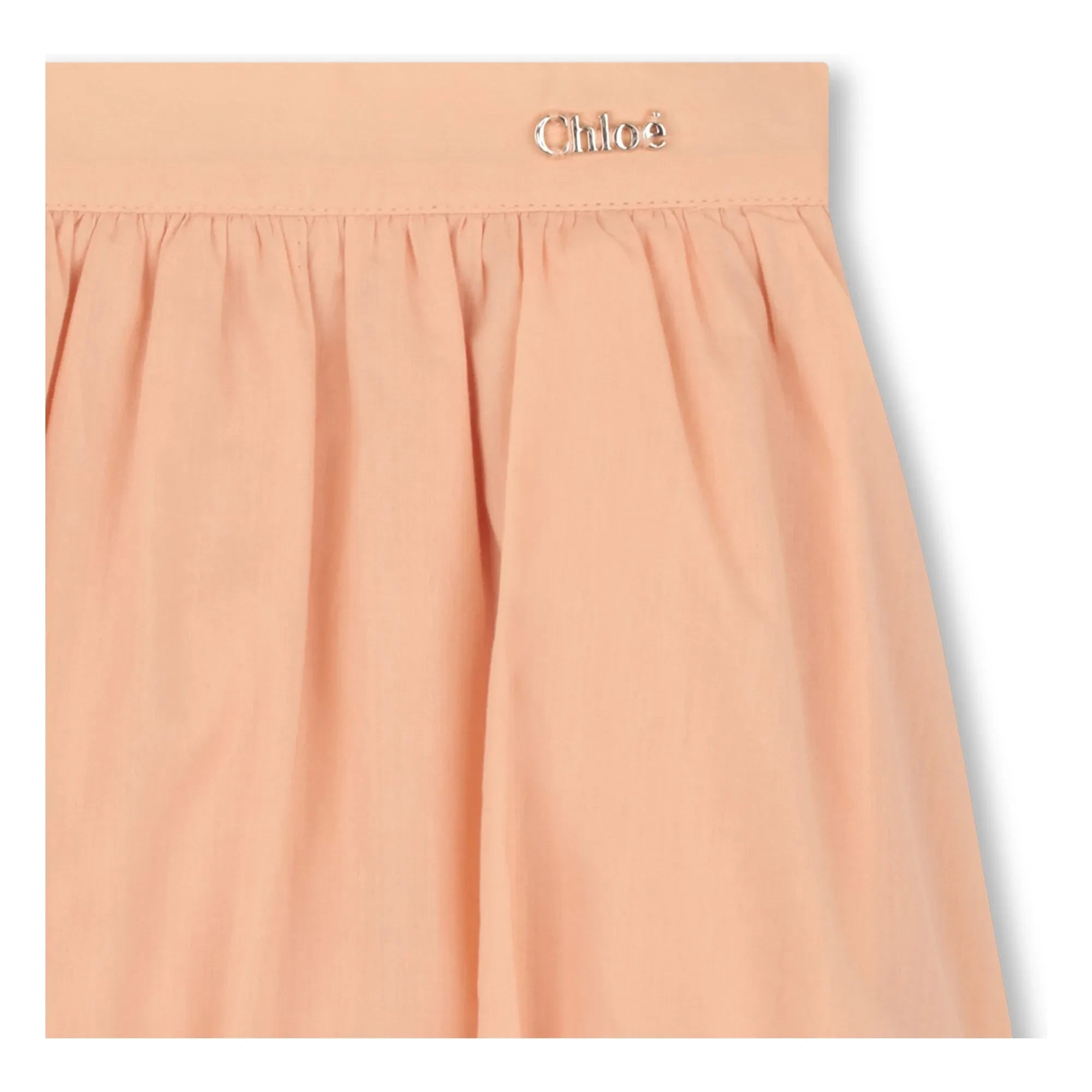 Chloé - Conjunto de blusa y bombacho de algodón orgánico | Rosa empolvado