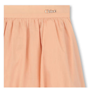 Chloé - Conjunto de blusa y bombacho de algodón orgánico | Rosa empolvado