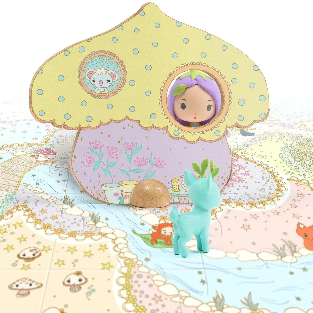 Djeco - Tinyly - Puzzl'Up Lily & Polo