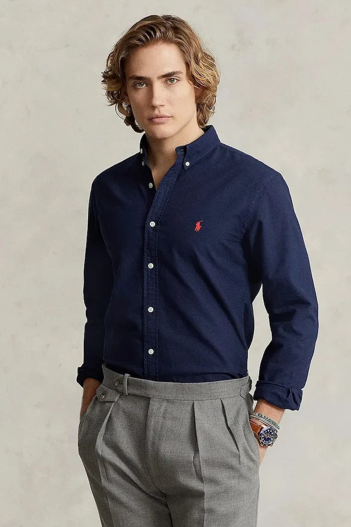 Camisa de algodón Polo Ralph Lauren