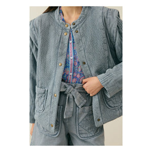Louise Misha - Chaqueta de Algodón Orgánico Horicia - Colección Mujer | Gris