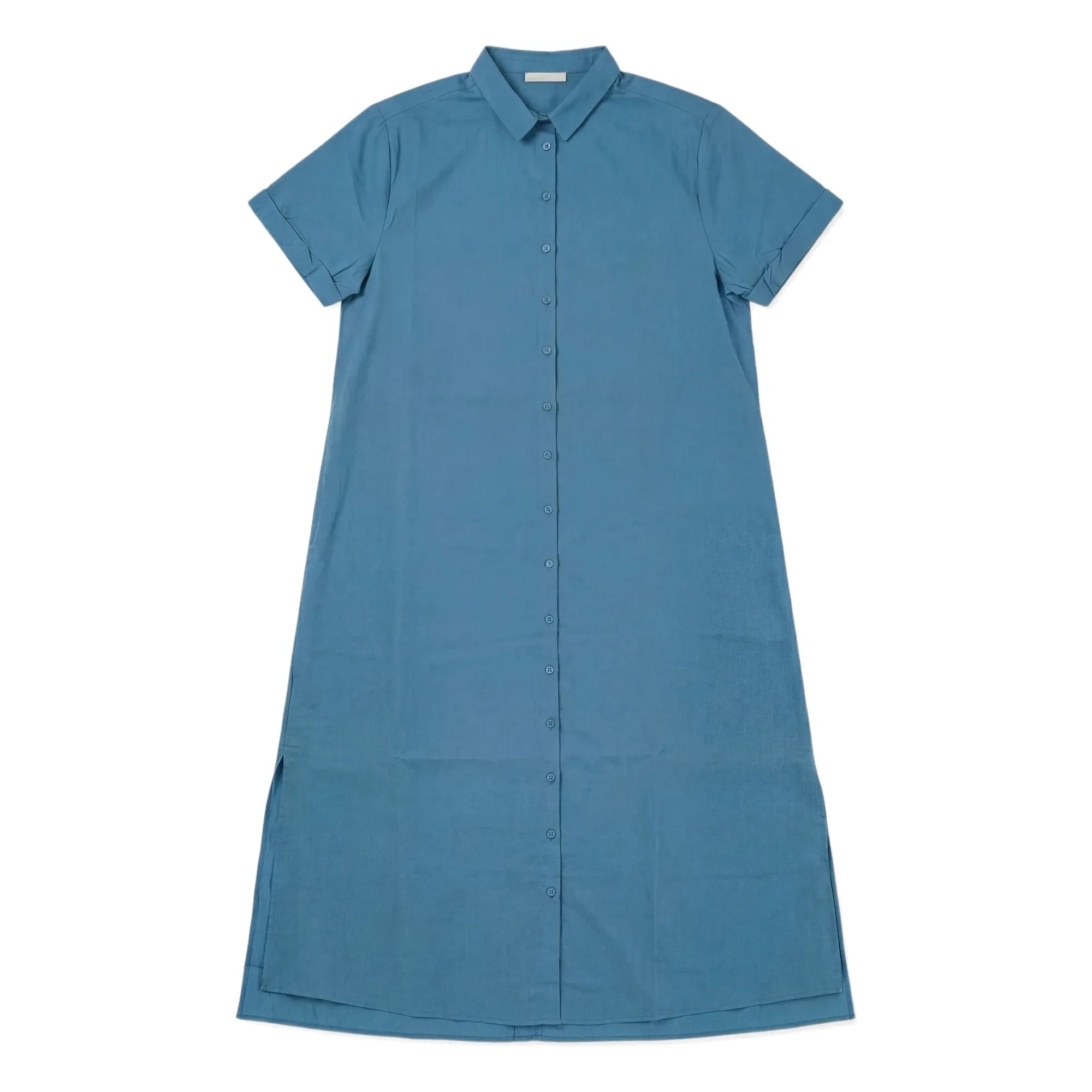 Hod - Vestido de algodón Tampa | Índigo