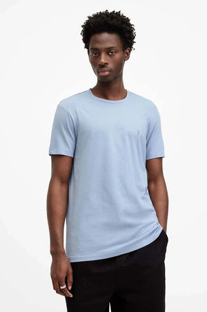 AllSaints - Camiseta Tonic de manga corta con cuello redondo