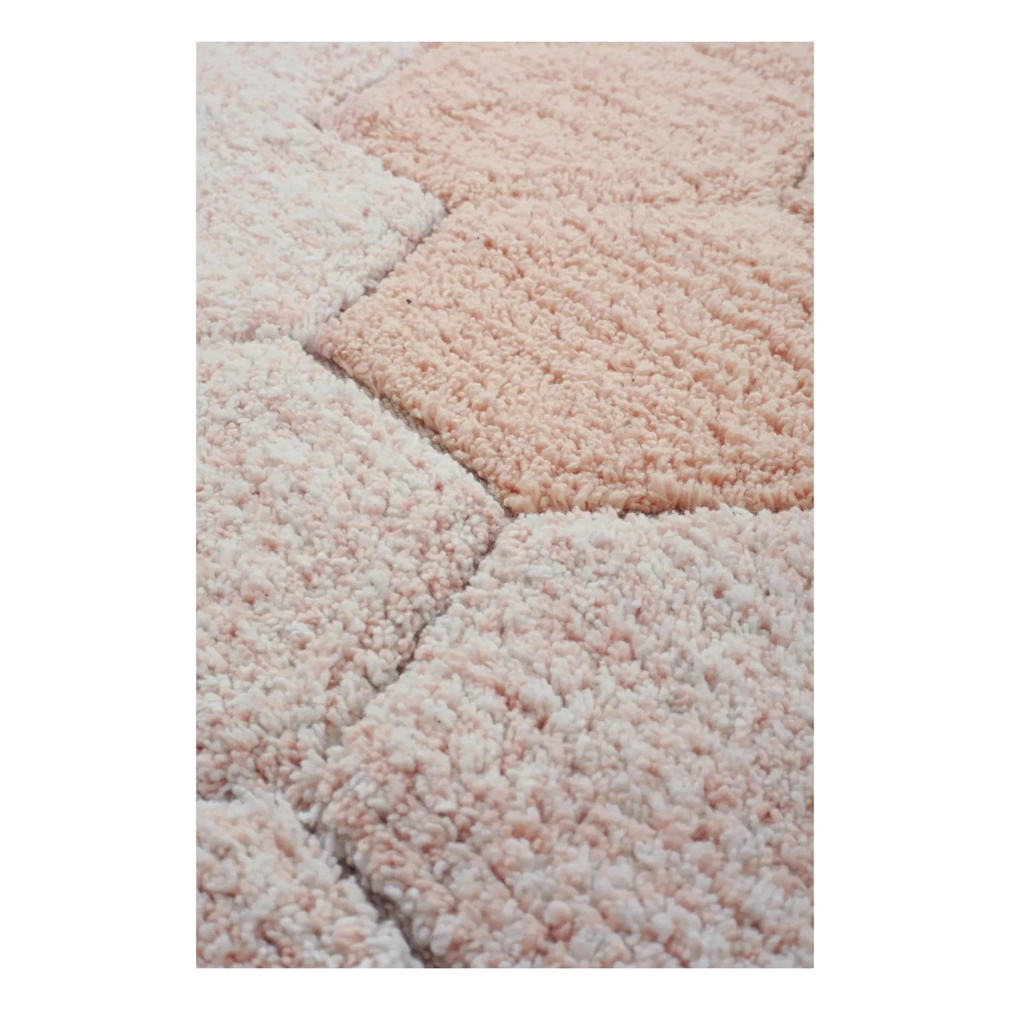 Lorena Canals - Alfombra redonda de panal de abeja | Rosa