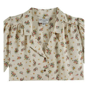 Emile et Ida - Camisa estampada de algodón | Crema