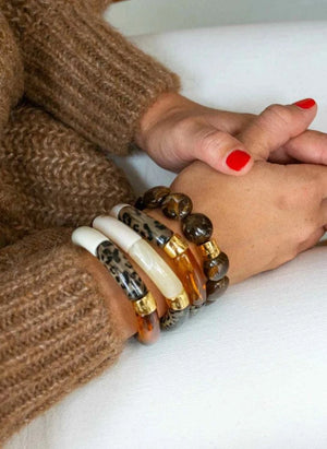 Parabaya - Pulsera de Cacao Bombom | Marrón