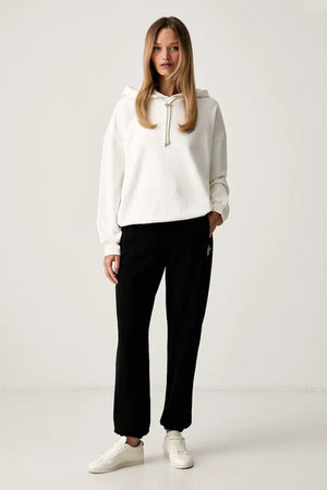 Sudadera con capucha de algodón Liu Jo para mujer