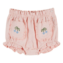 Emile et Ida - Braga con volantes bordados | Rosa claro