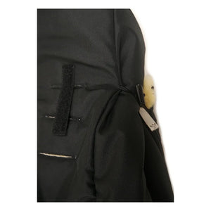 Kaiser - Saco de piel de oveja prémium para pies | Negro