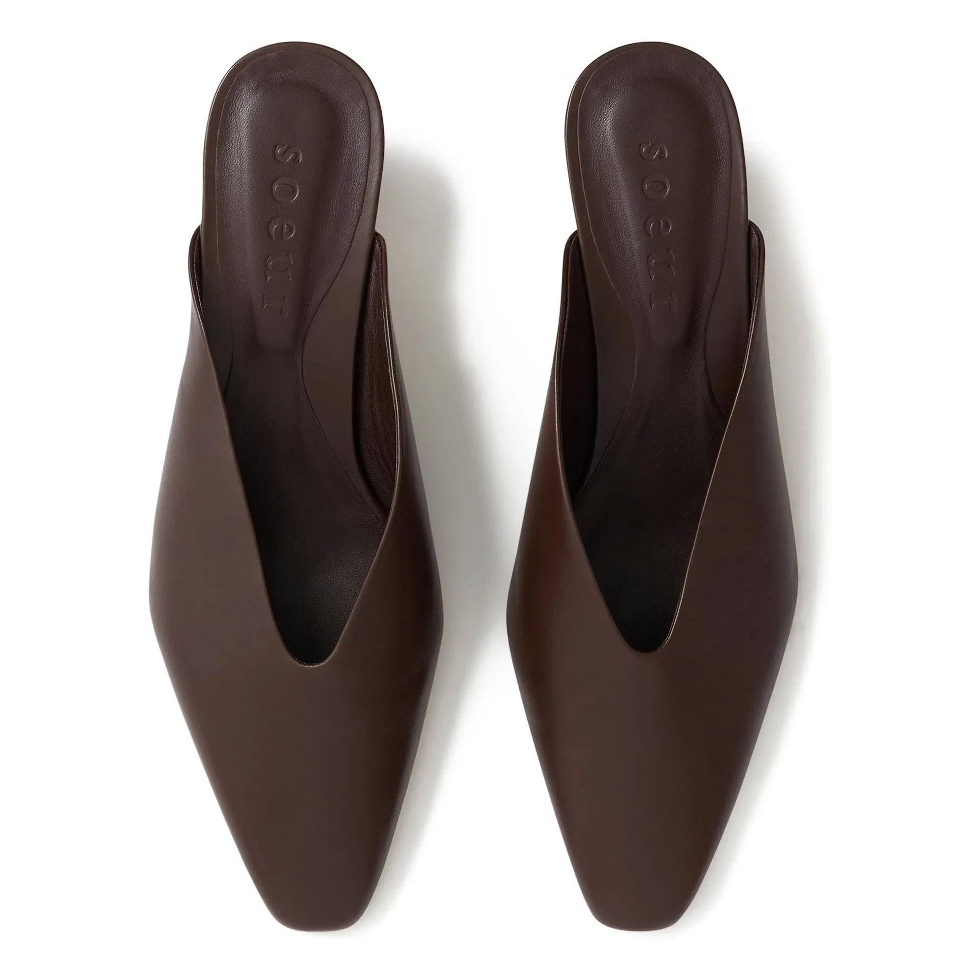 Soeur - Zapatillas de piel Amalie | Marrón