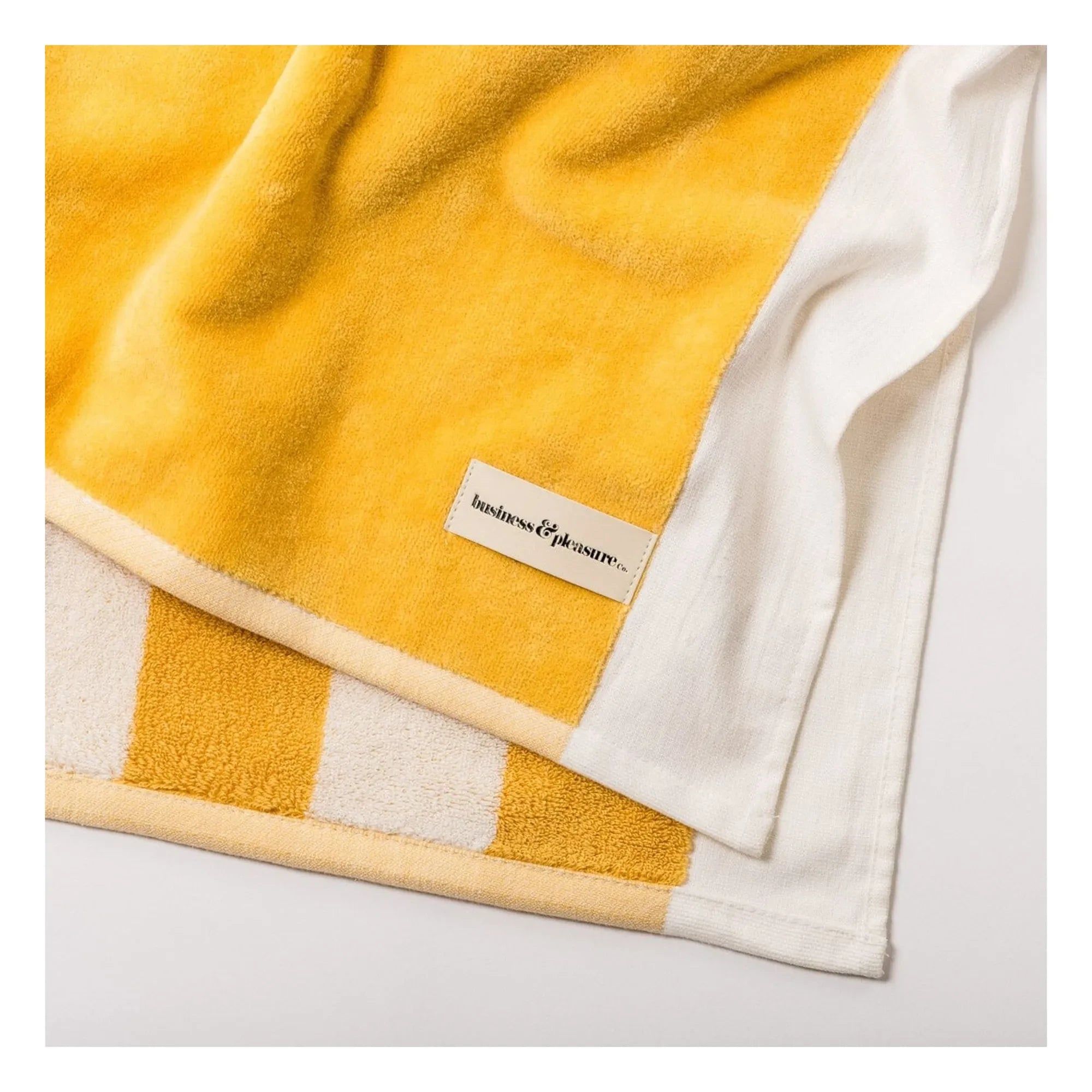 Business & Pleasure Co. - Toalla de playa | Amarilla