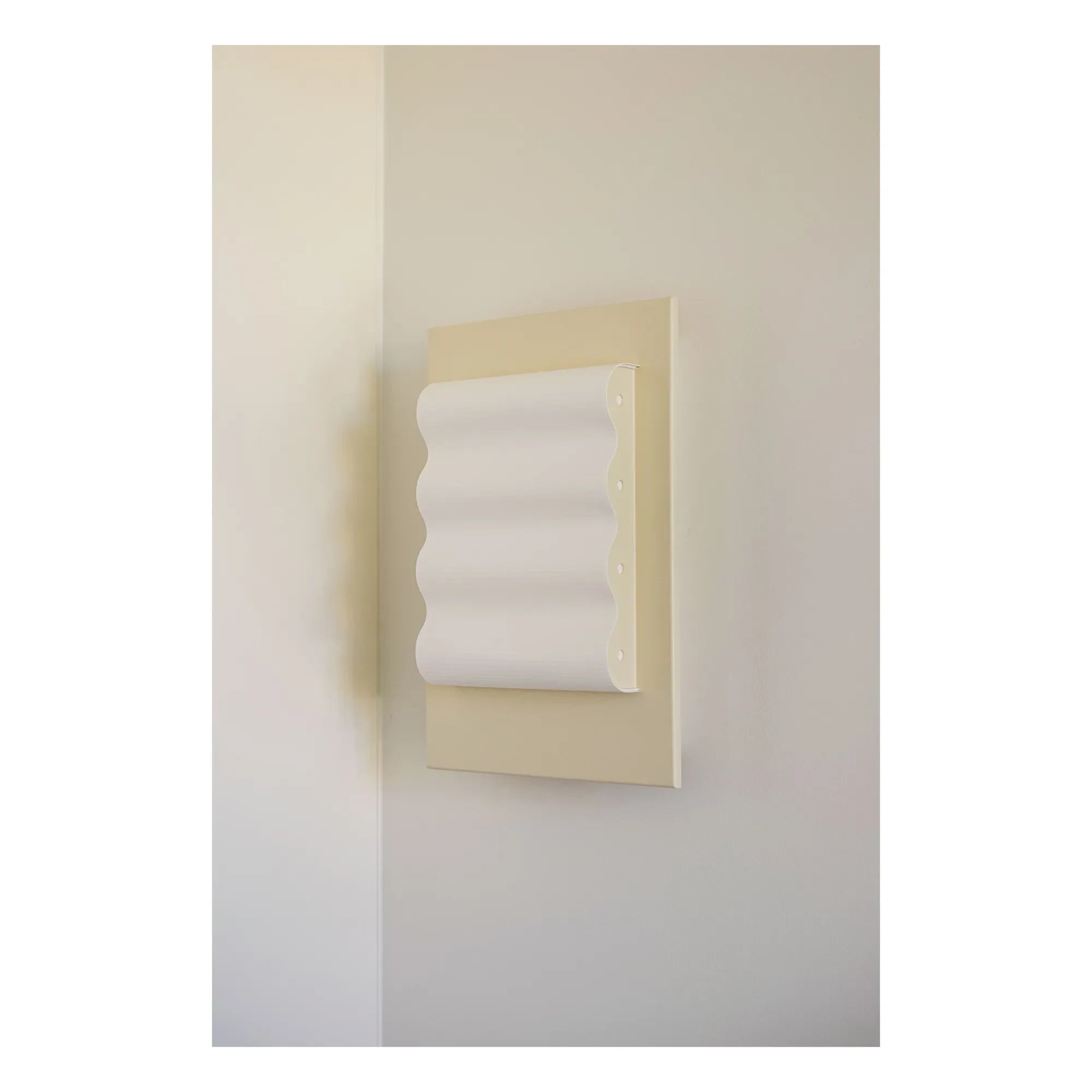 Violaine d'Harcourt - Lámpara de pared Frame wave | Blanco roto