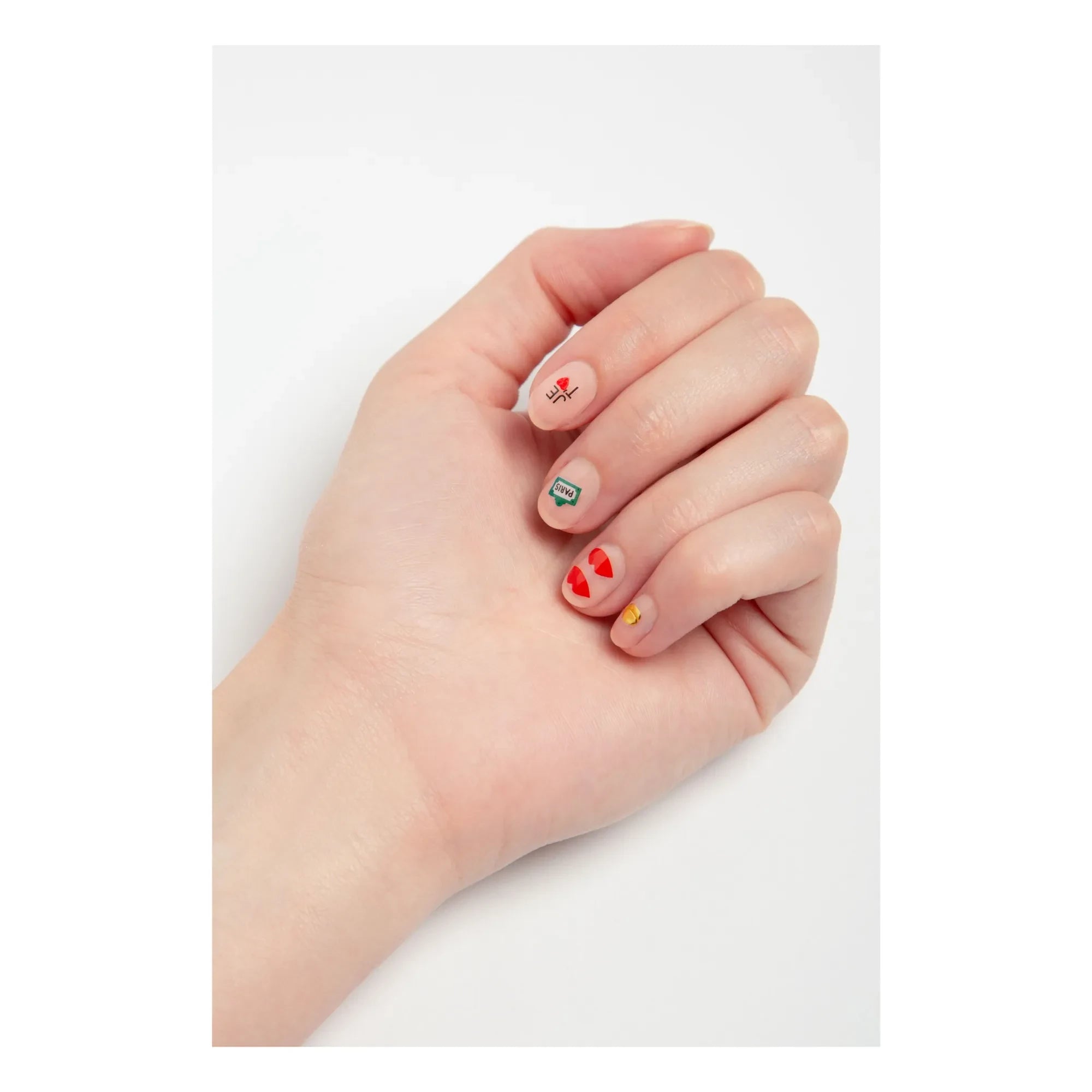 Omy - Pegatinas para uñas de París