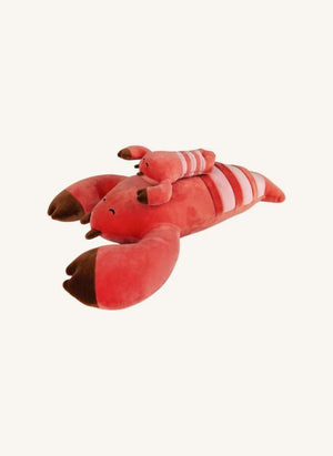 Nemu Nemu - Robusto peluche de langosta | Rojo