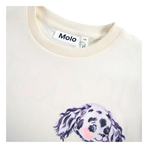 Molo - Riley Honey Bunny Organik pamuklu Tişört | Bej