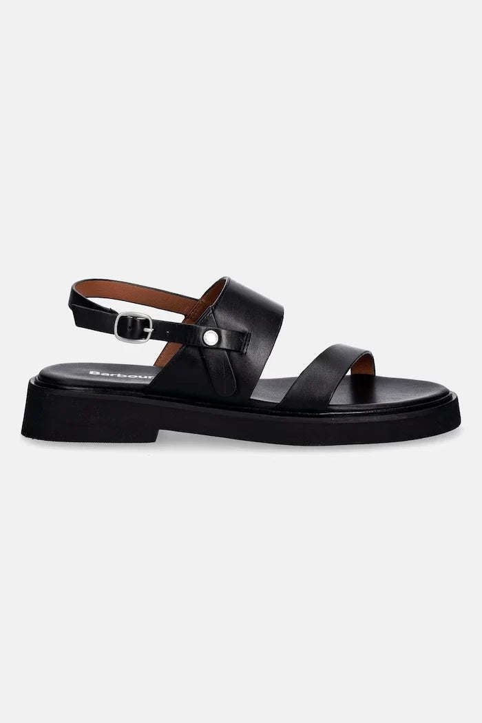 Sandalias de plataforma de piel Barbour Dakota para mujer