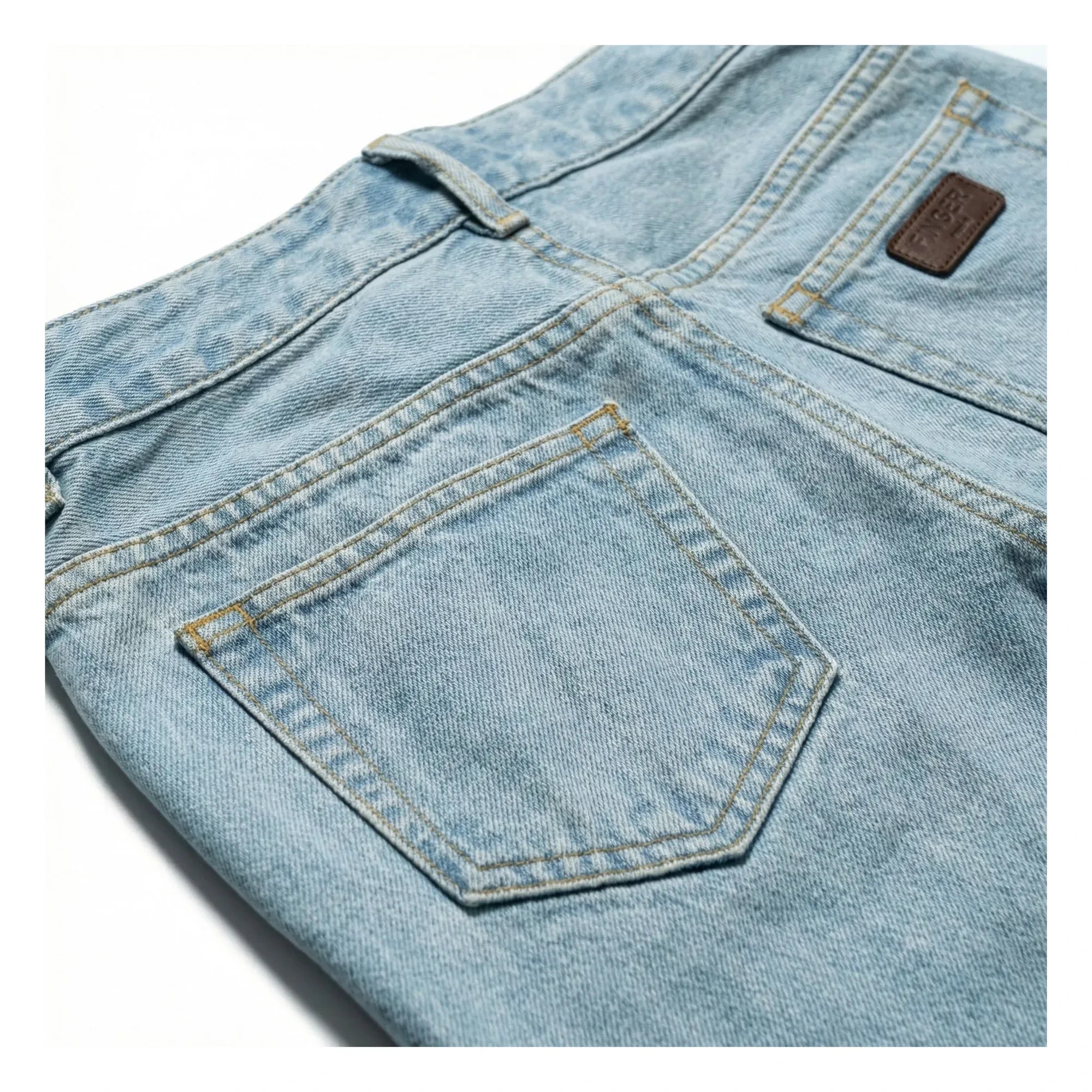 Finger in the nose - Bermuda Denim Dua | Denim claro