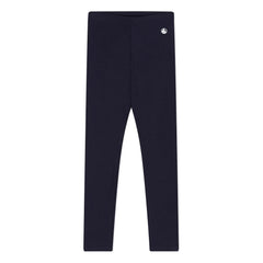 Petit Bateau - Leggings Funeo de algodón orgánico | Azul Marino