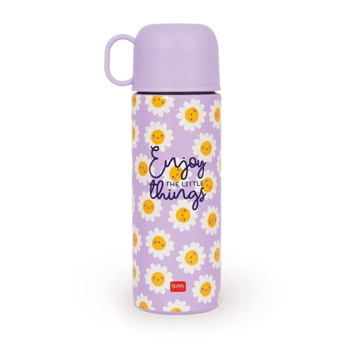 Legami - Termo y Taza - Caliente y Frío - Margarita
