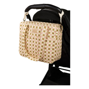 Nobodinoz - Bolso de maternidad Hyde Park Mosaic | Rosa