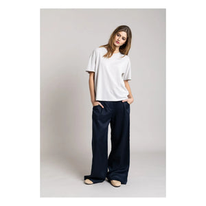 Smallable Woman - Camiseta de algodón orgánico Hana | Gris perla