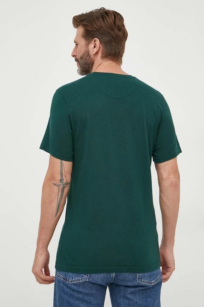 Camiseta básica de algodón Barbour ESSENTIALS para hombre