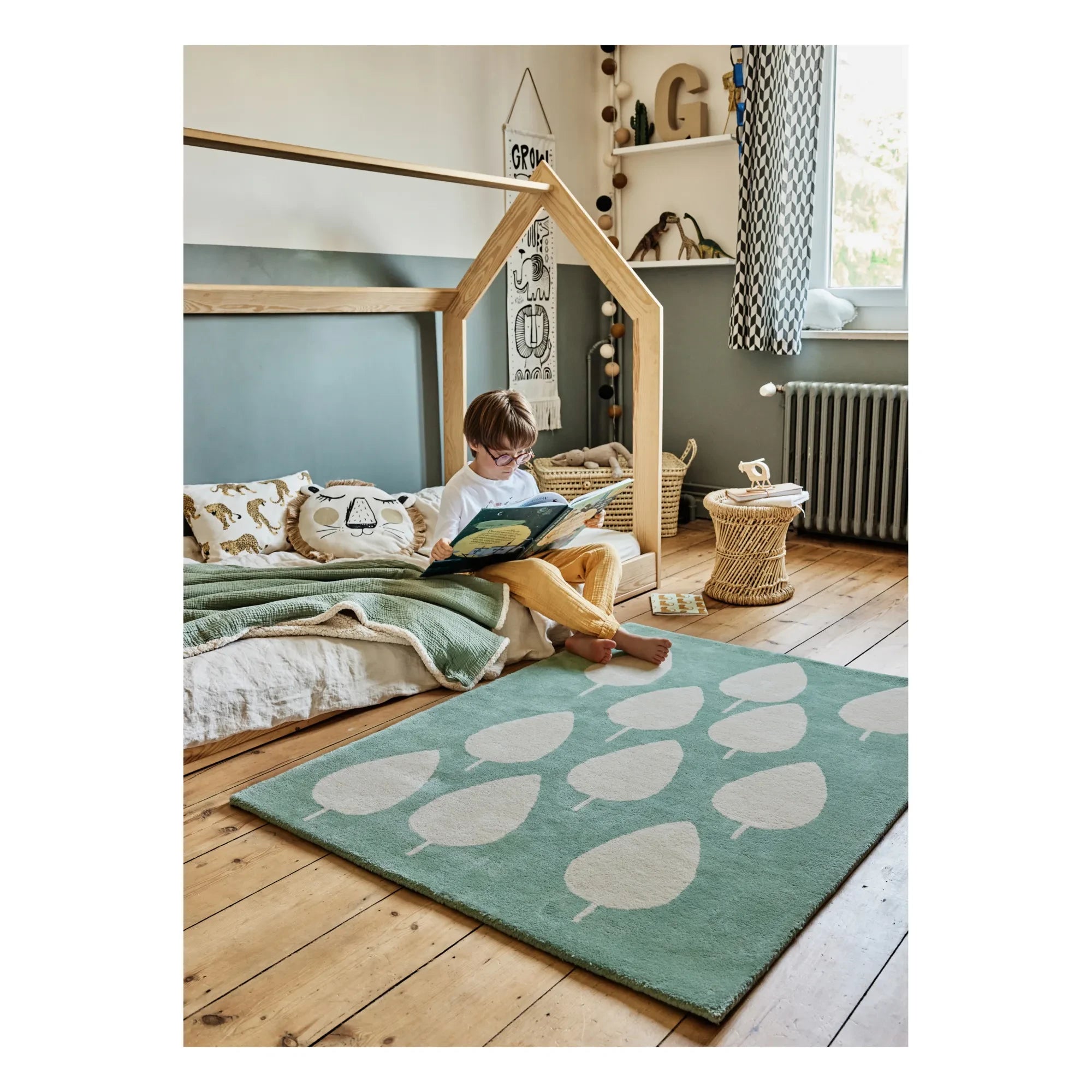 Bleuu-studio - Alfombra Bosque | Verde