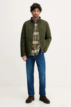 Camisa de algodón Barbour Malham