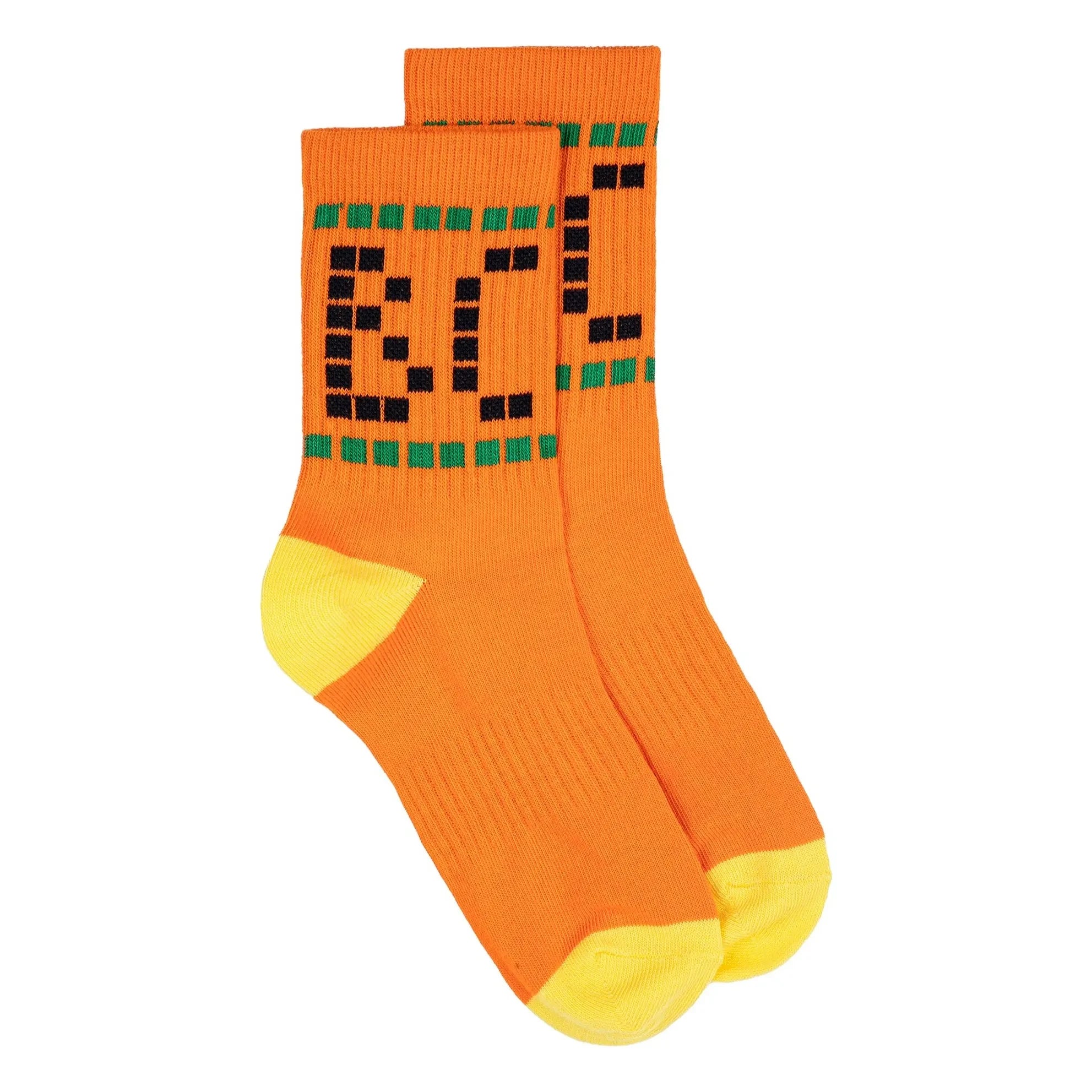 Bobo Choses - Bobo Choses Pack de 2 pares de calcetines de algodón orgánico | Naranja