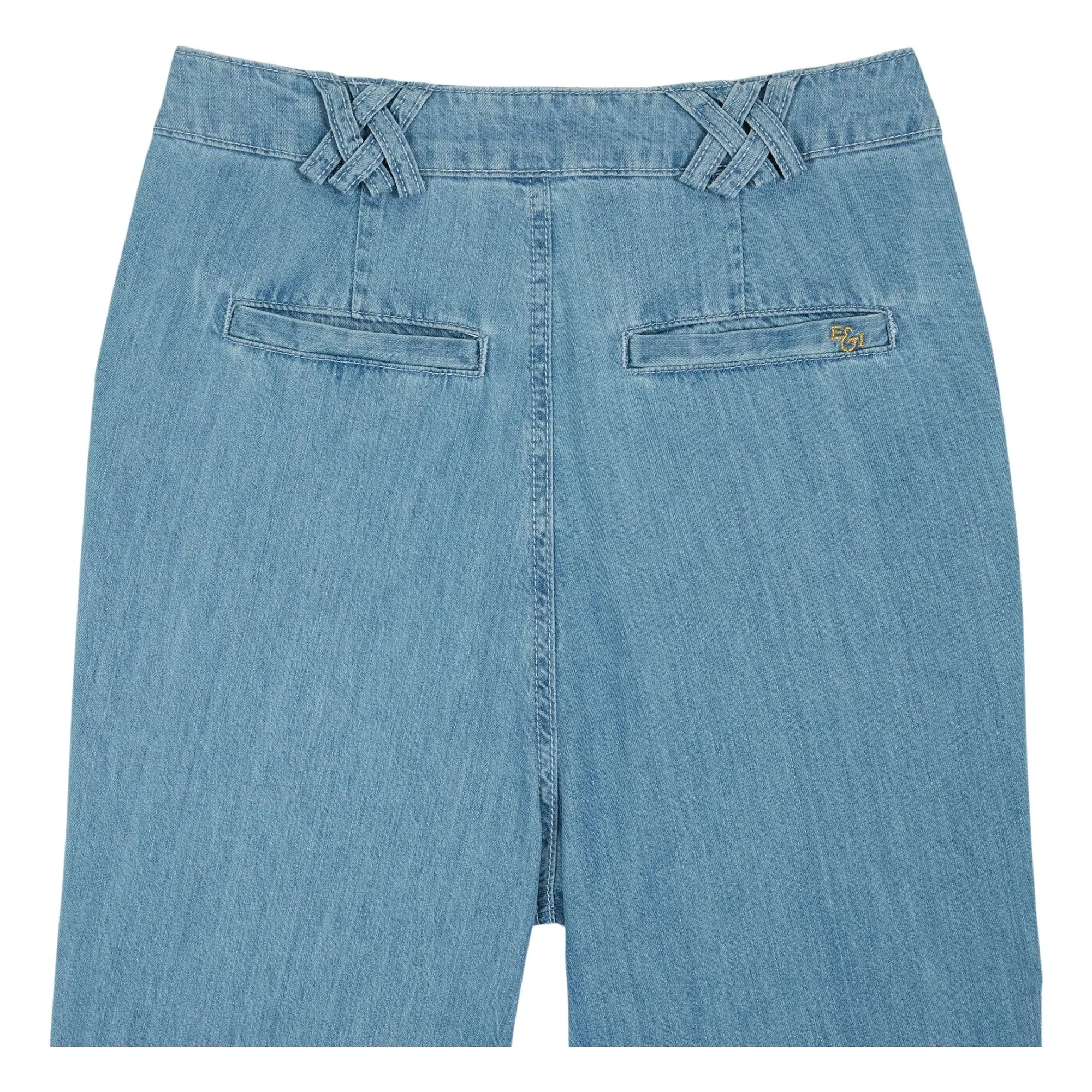 Emile et Ida - Pantalones zanahoria de denim | Azul