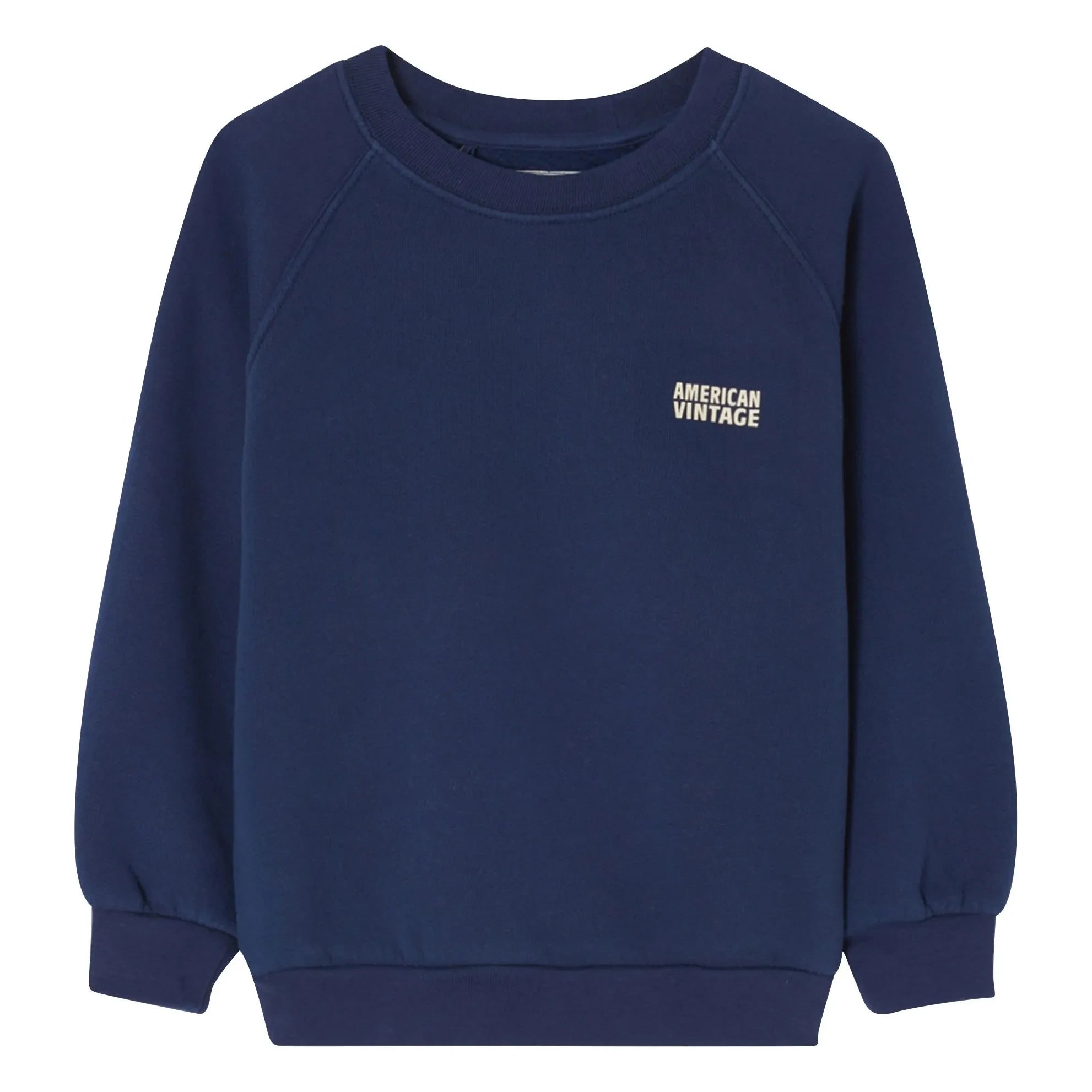 American Vintage - Sudadera Izubird | Azul marino