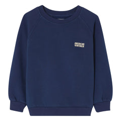 American Vintage - Sudadera Izubird | Azul marino