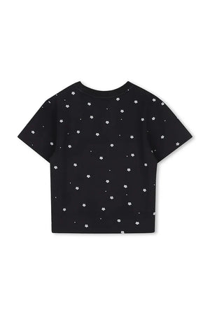 Camiseta de algodón y elastano para niños