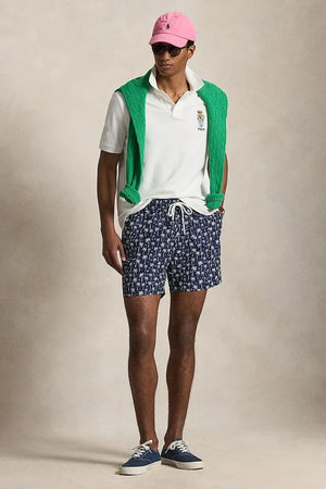 Polo Ralph Lauren camiseta de piqué de algodón para hombre