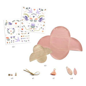 Djeco - DIY Kiti - Kendi Clutch Çantalarınızı Yapın: Sweet Fashionista