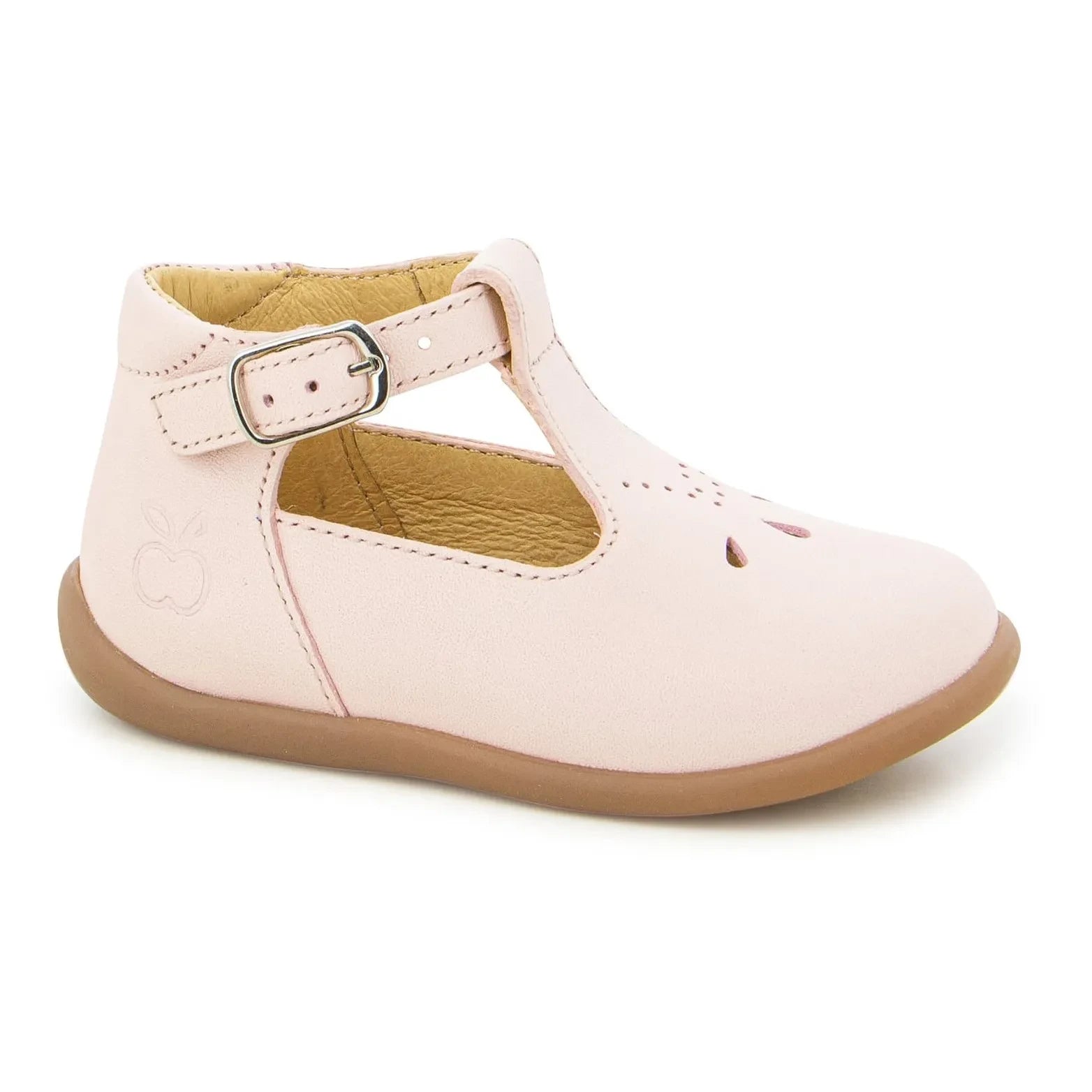 Pom d'Api - Sandalias Salomé con correa | Rosa claro