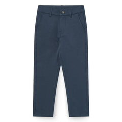 Copenhagen Colors - Pantalón chino elástico de algodón orgánico | Azul marino