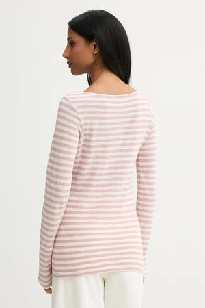 Blusa de manga larga de algodón para mujer Marc O'Polo
