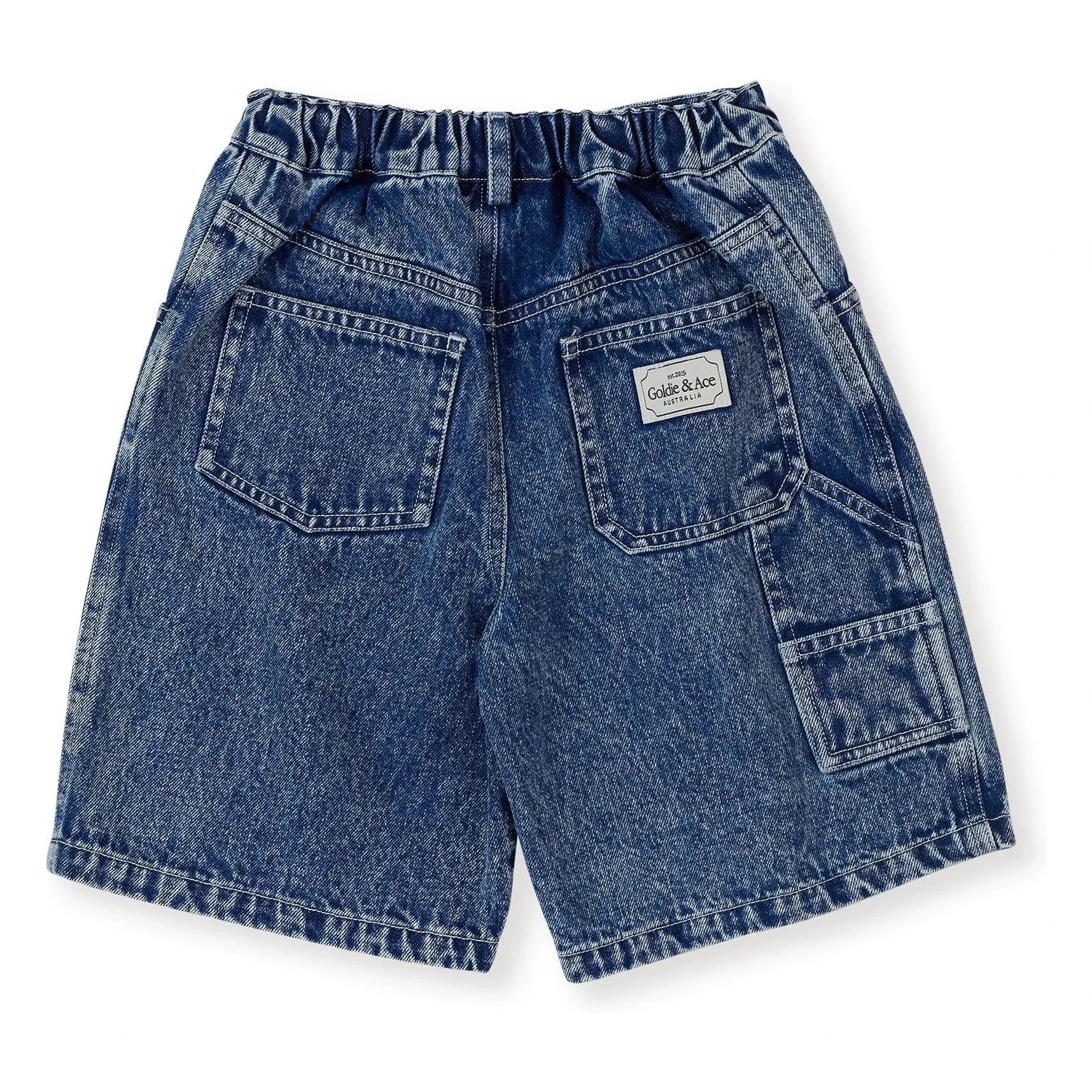 Goldie + Ace - Bermudas vaqueras azules