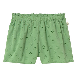 Cozmo - Shorts bordados de rubí | Verde prado