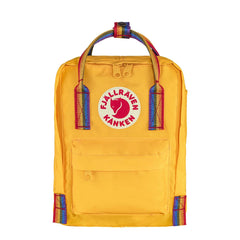 Mochila unisex Fjällräven Kånken - Rainbow Mini, amarilla