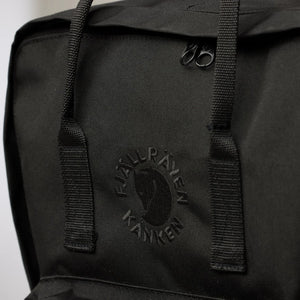 Fjällräven Kånken - Mochila especial RE-Kanken negra