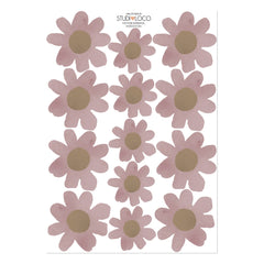 Studio Loco - Adhesivos de pared florales | Lila